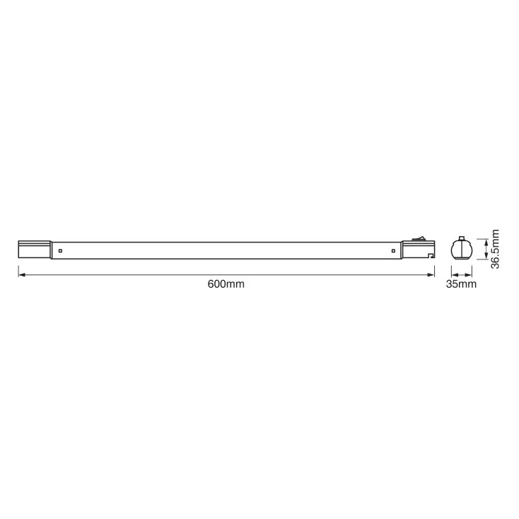 OSRAM LED lampa sa prekidačem 60 cm — 8,9W, 4000K, 1100 lm