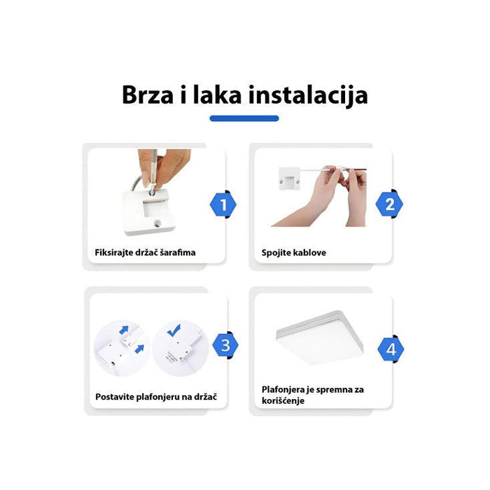 LED plafonjera 36W dnevno svetlo