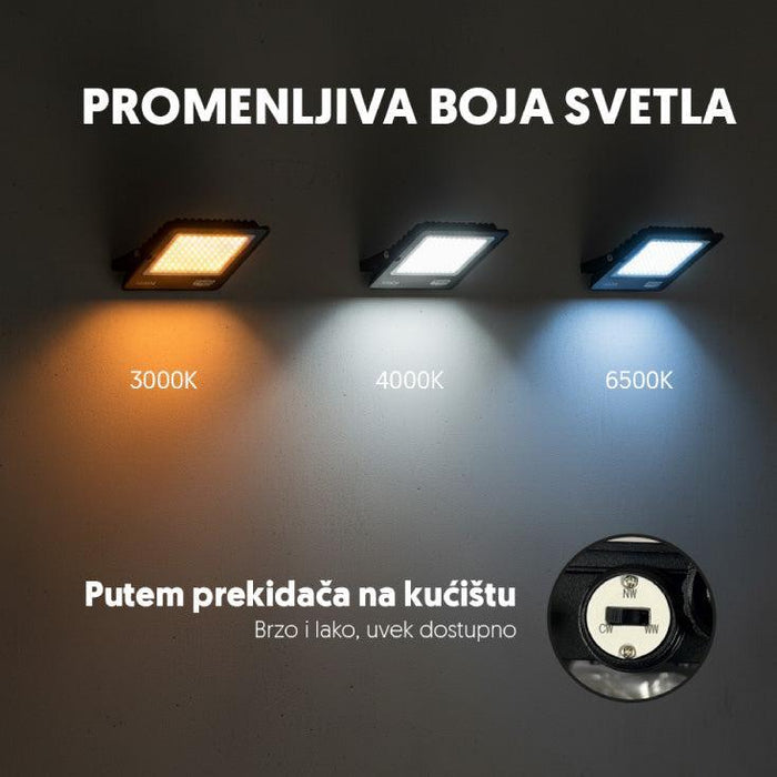 PROSTO LED reflektor 100W promenljiva boja svetla