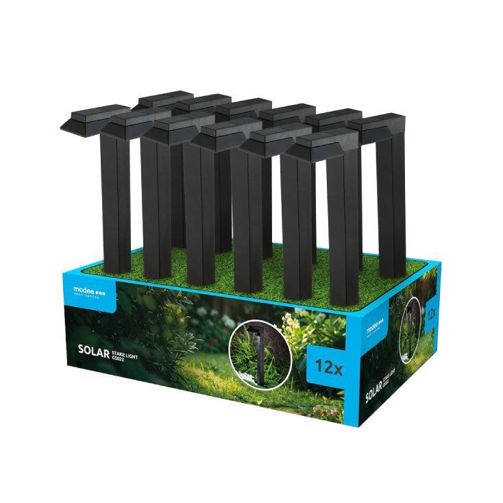 Solarna baštenska lampa — IP44, plastika