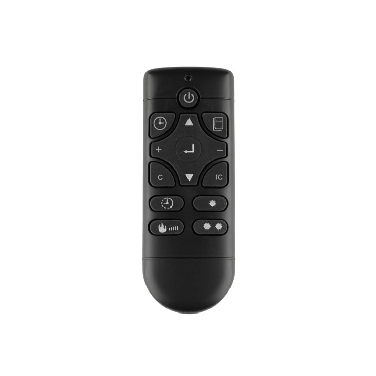 HOME električni kamin samostojeći 2000W — LED plamen, daljinski