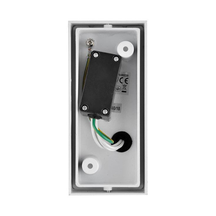 BRAYTRON Zidna lampa 2 x GU10 — 35 W, IP44, bela