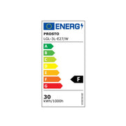 Rasklopljiva LED sijalica E27 30W