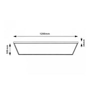 LED panel 48W, promenljiva boja svetla, 300x1200