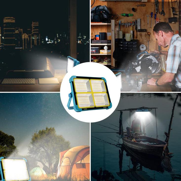 Prenosni punjivi LED reflektor — 50W, 4000K, IP44