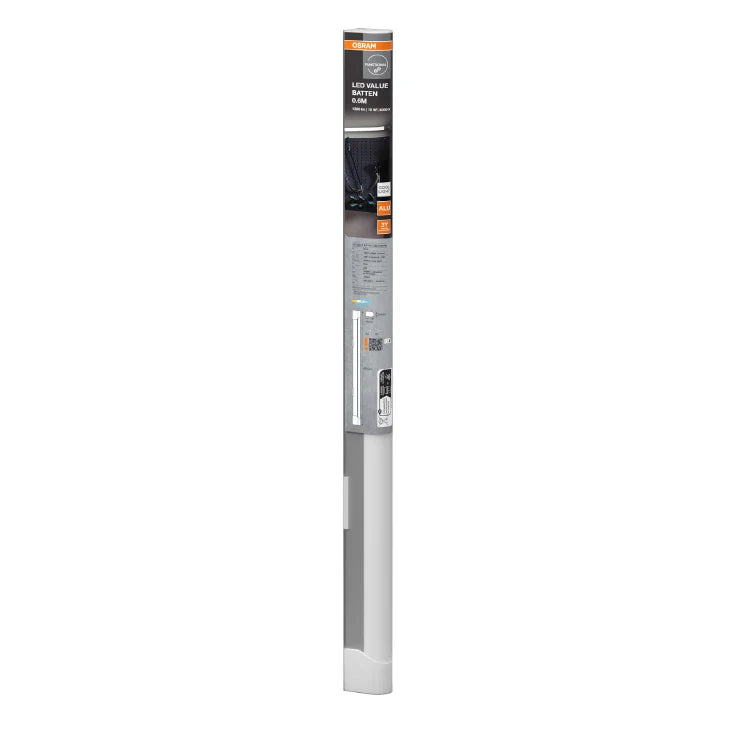 LEDVANCE nadgradna LED lampa 63,4 cm — 10W, 4000K, 1300 lm, IP20