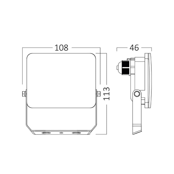 BRAYTRON CCT LED reflektor 10W