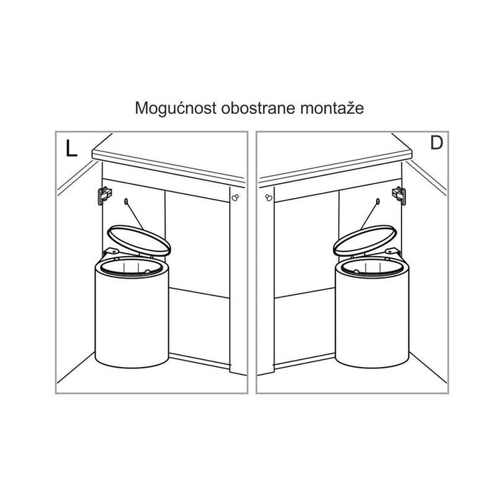 MF korpa za smećePB-91024160V