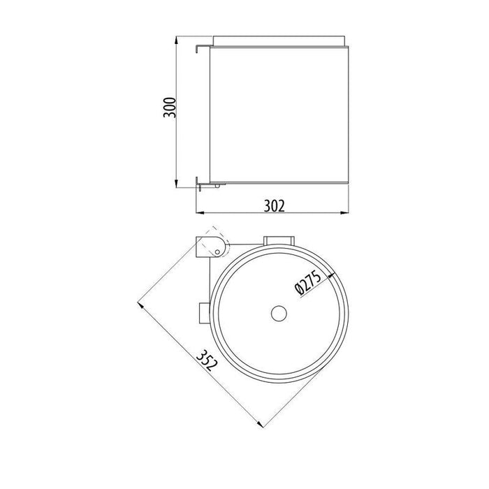 MF korpa za smećePB-91024160V