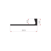 KG Al ger ravni H= 4,5mm