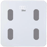 Zilan Pametna vaga za merenje, do 180kg, LED, Bluetooth, bela - ZLN8979