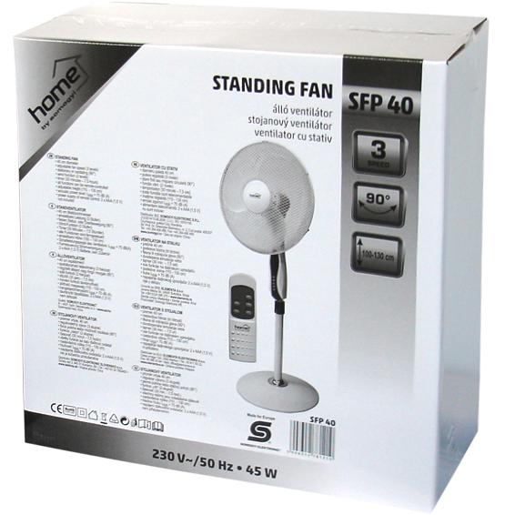 Home Ventilator sa postoljem, daljinski upravljač, 130 cm, 45W - SFP 40
