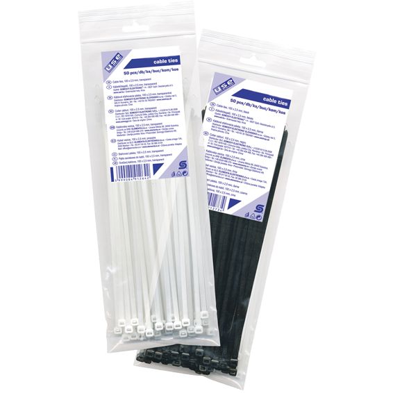 USE Plastične vezice 3,5mm x 200mm, pakovanje 50 kom.  - CT 200/3,5