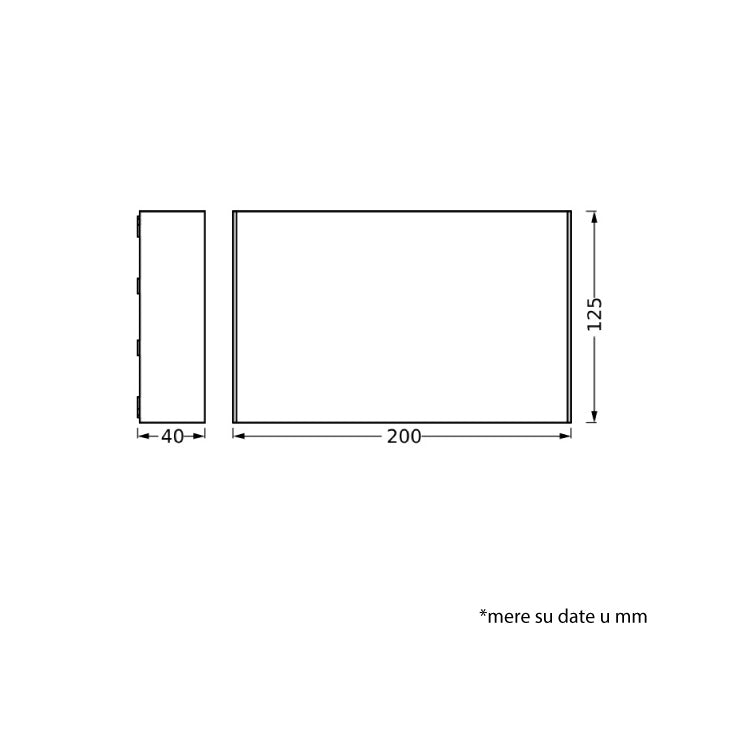 LEDVANCE Zidna lampa — 7 W, 3000K, IP65