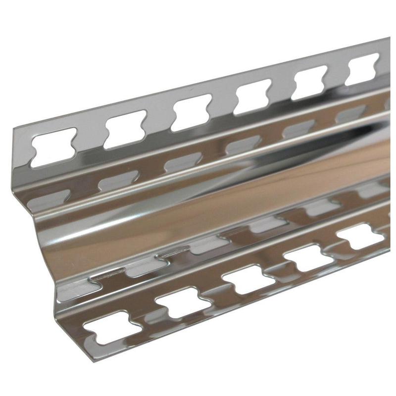 Unutrašnji ugaoni profil — za oblogu 12 mm, INOX, 2.5m, više boja