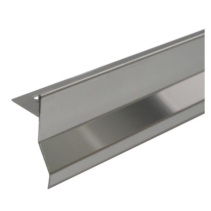 Okapnica za balkon i terasu — za oblogu 12 mm, INOX, 2.5m, više boja