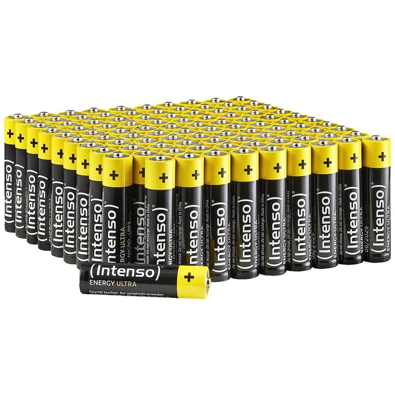 Baterija alkalna, AAA LR03/100, 1,5 V, pak. 100 kom - AAA LR03 100pcs