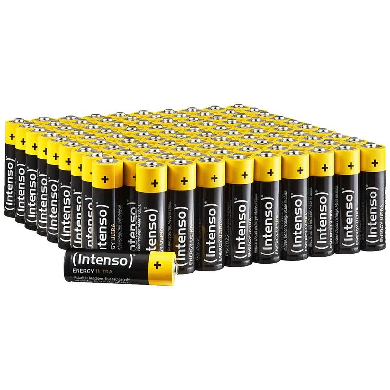 (Intenso) Baterija alkalna, AA LR6/100, 1,5 V, pak. 100 kom - AA LR6 100pcs