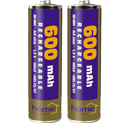 Home Baterija punjiva AA, 600mAh, blister 2 kom - M 600 AA/2