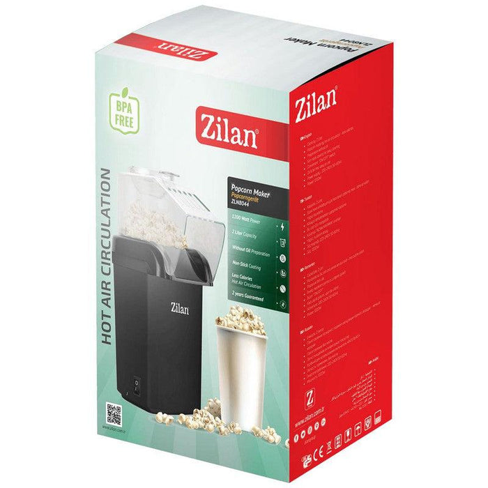 Zilan Aparat za kokice, 1200 W, crni - ZLN8045 (ZLN8044/BK)