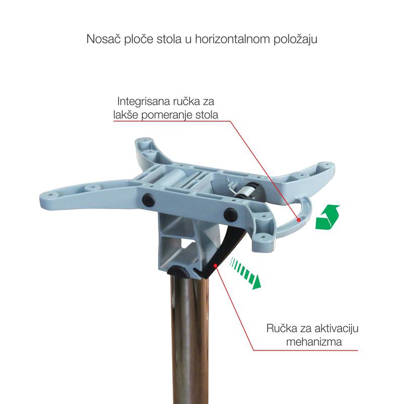 ON STO Noga 60x720 preklopna HS