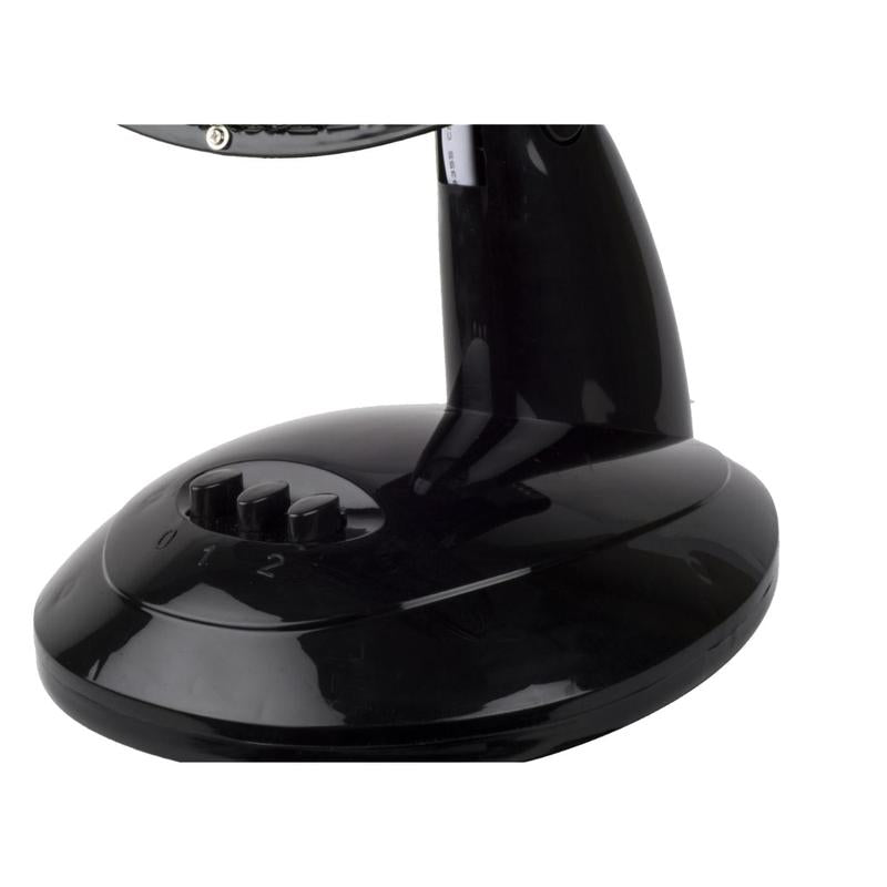 Floria Ventilator stoni, prečnik 23 cm, 25 W, crni - ZLN1211