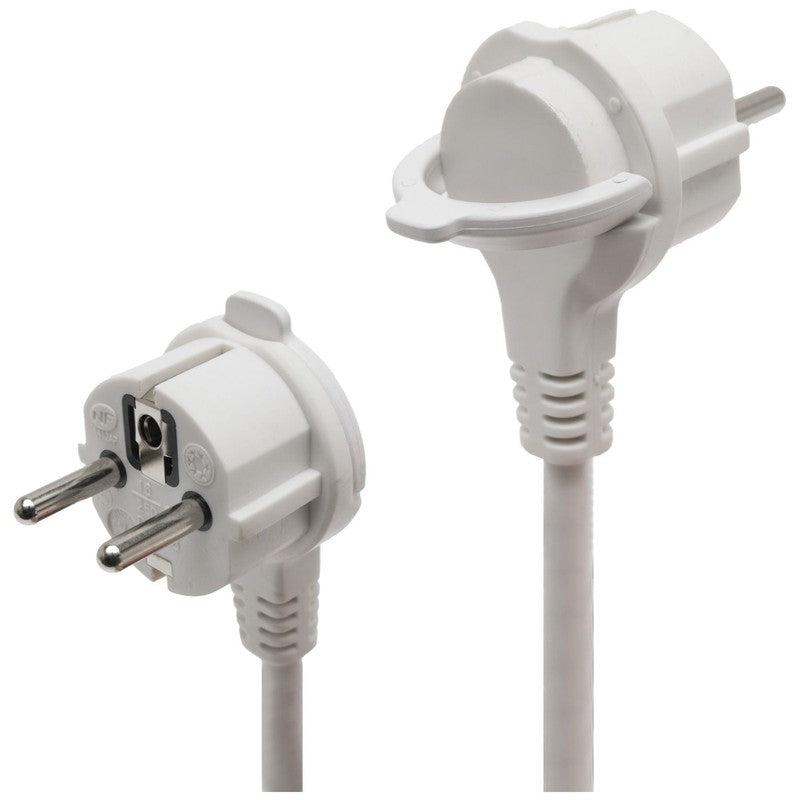 Home Produžni kabl, 6 utičnice, 3 x 1,0mm2, 1,5met, beli - NV 06TK/WH