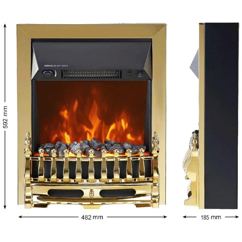 home Kamin električni, samostojeći, 2000W - FKK25G