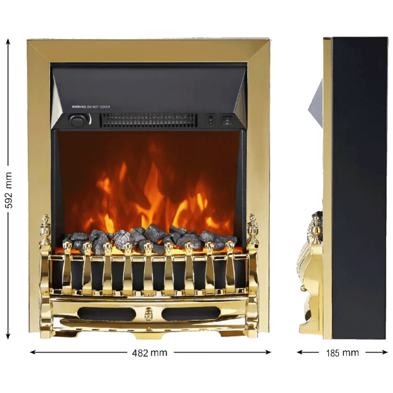 home Kamin električni, samostojeći, 2000W - FKK25G