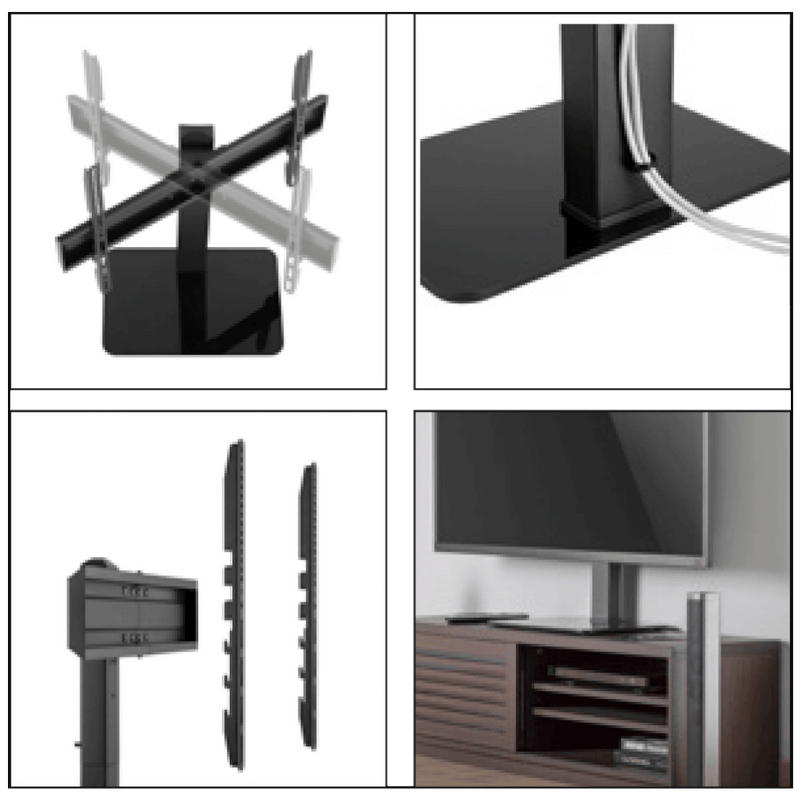 Superior Nosač za TV prijemnike, stoni,  37" - 70", do 40 kg - Universal tabletop TV stand 37-70