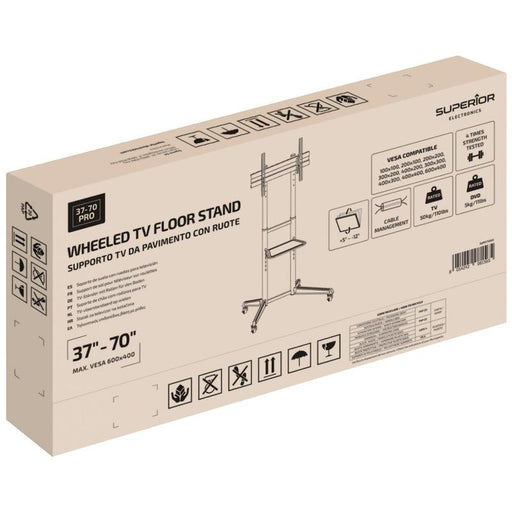 Superior Nosač za TV prijemnike sa točkićima  37" - 70", do 50 kg - 37-70 PRO TV Stand with Wheels