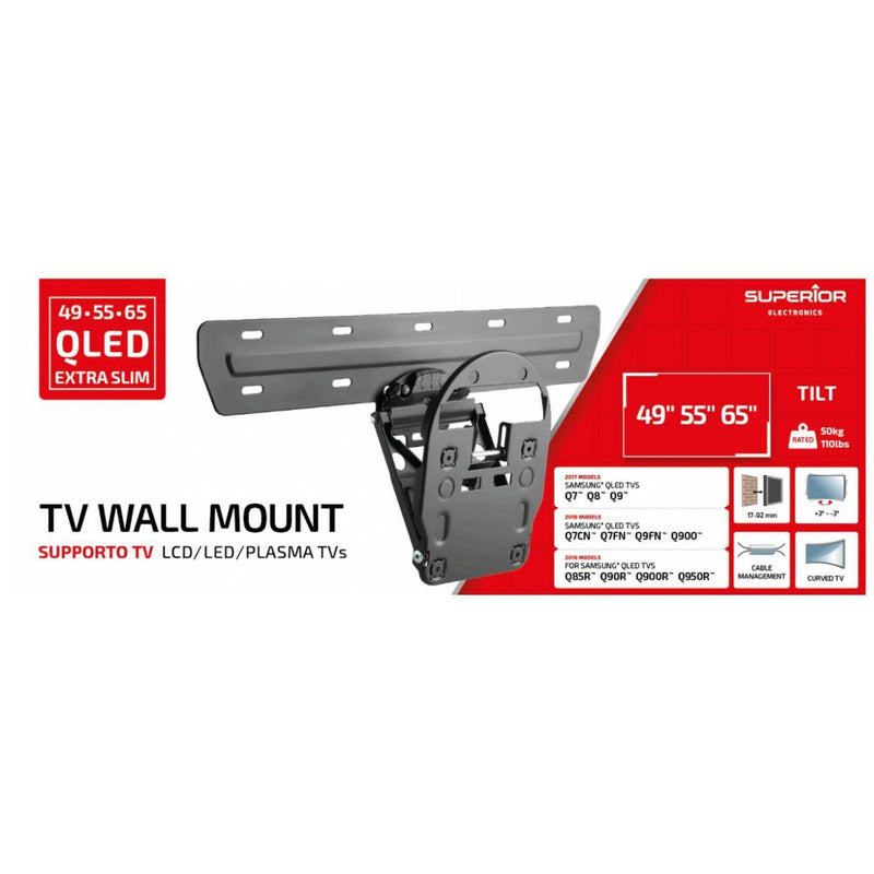 Superior Nosač za Samsung TV prijemnike 49" - 55 "- 65", do 50 kg - Wall mount for Samsung QLED TVs