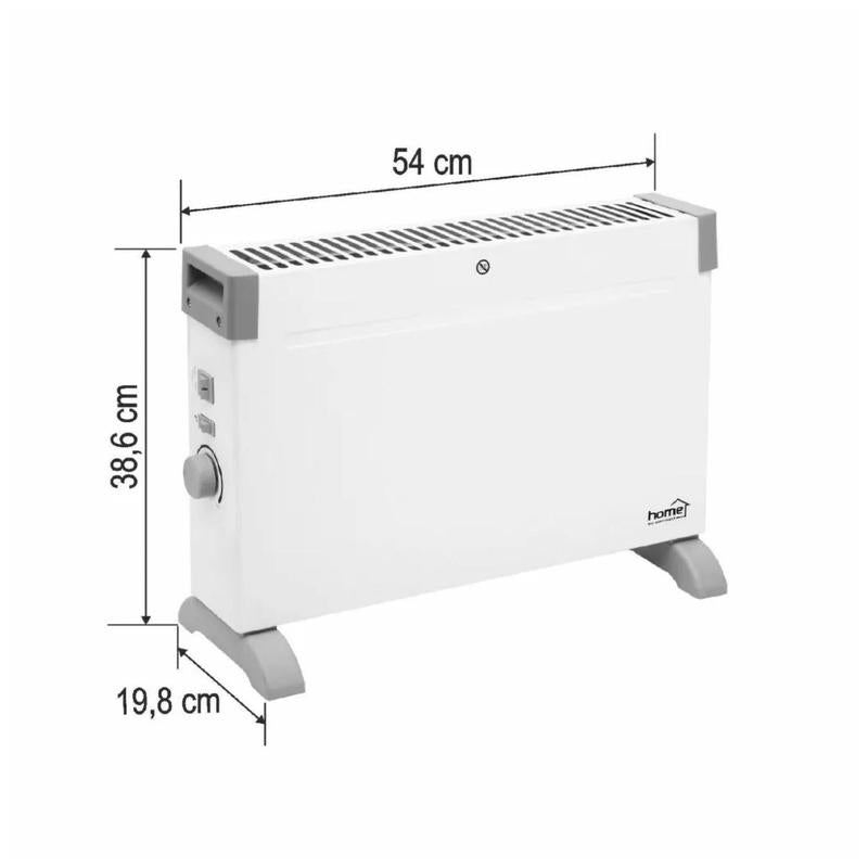 home Grejalica konvektorska sa ventilatorom, 750/1250/2000 W - FK343 TURBO