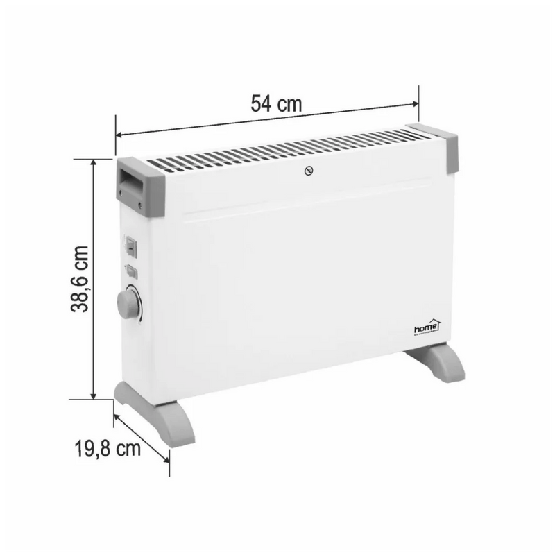 home Grejalica konvektorska sa ventilatorom, 750/1250/2000 W - FK343 TURBO