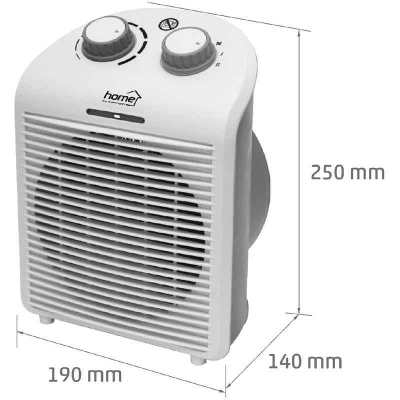 home Grejalica sa ventilatorom, maks. 2000 W, termostat - FK1G
