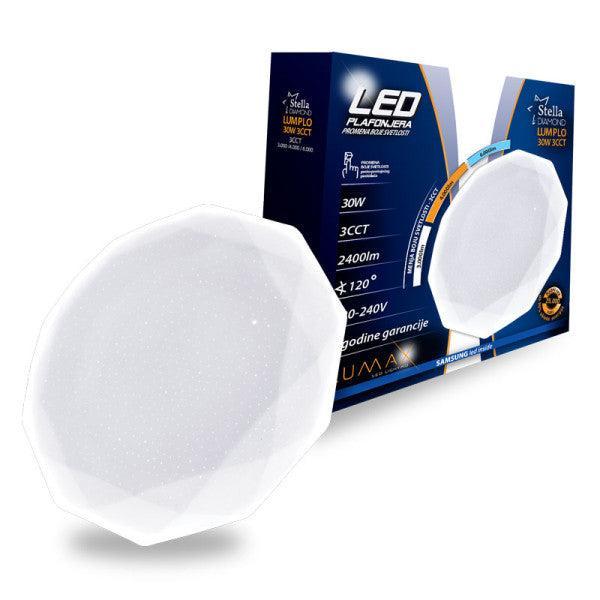 LED plafonjera STELLA — 30W, CCT
