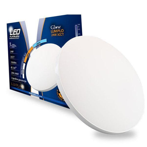 Led Plafonjera GLOW LUMPLO-24W 3CCT (6000-4000-3000K)1920lm