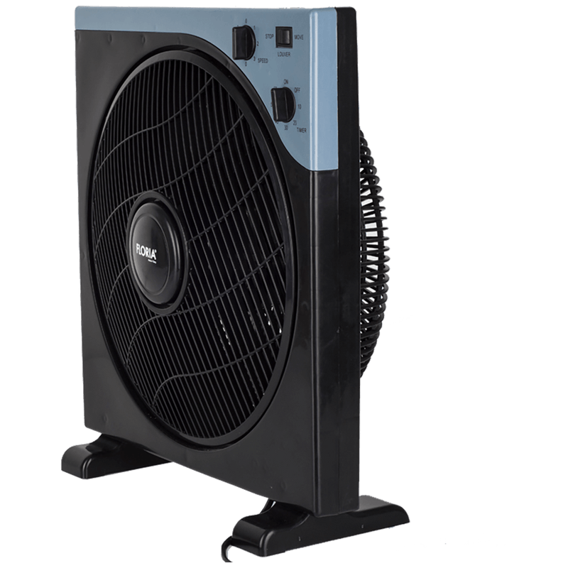 Floria Ventilator, podni, prečnik 30 cm, timer, 40 W, crni - ZLN2355