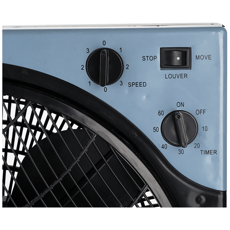 Floria Ventilator, podni, prečnik 30 cm, timer, 40 W, crni - ZLN2355