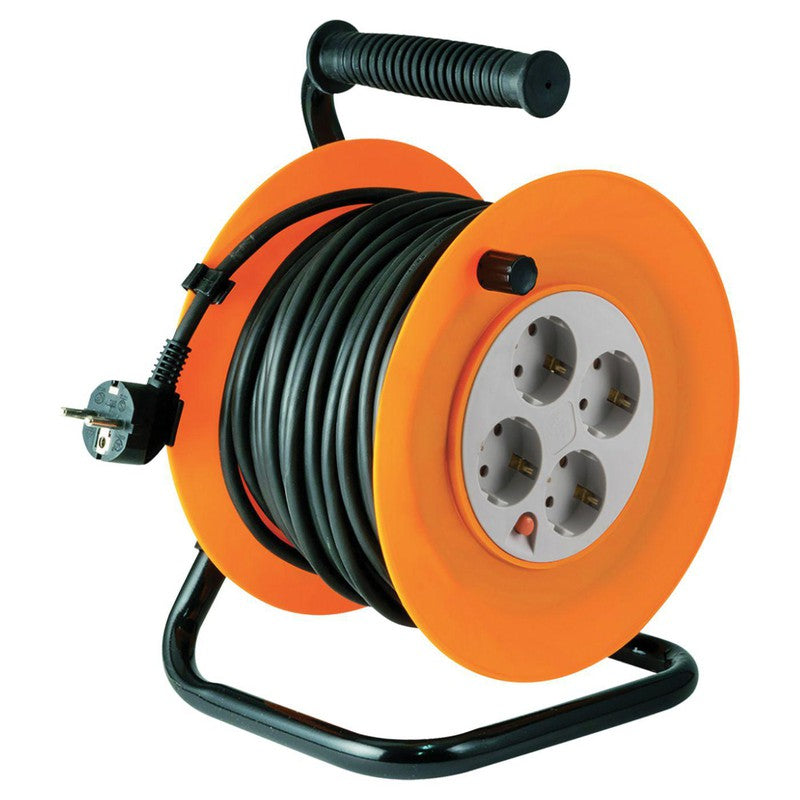 Home Motalica za kabel, 25 met., H05VV-F, 3 x 1.0 mm², IP20 - HJR 4-25