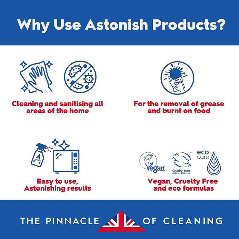ASTONISH Čistač mrlja sa tkanina OXY prah 625 g