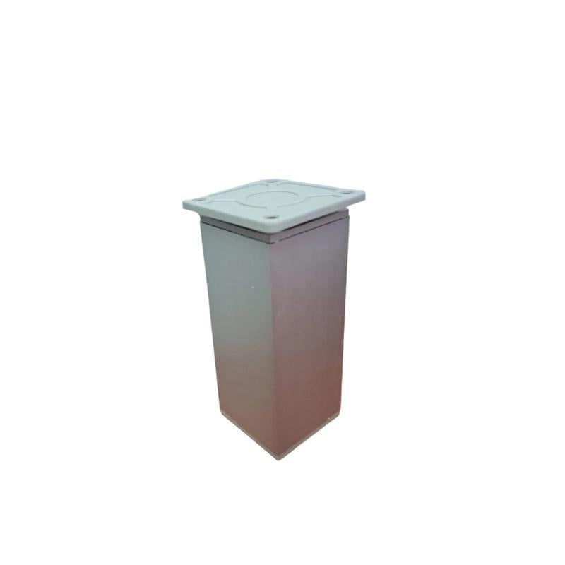 Aluminijumska nogica jednodelna, siva