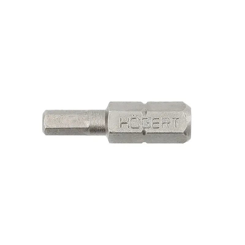 HÖGERT Bit HEX H6 25 mm — blister 5 kom