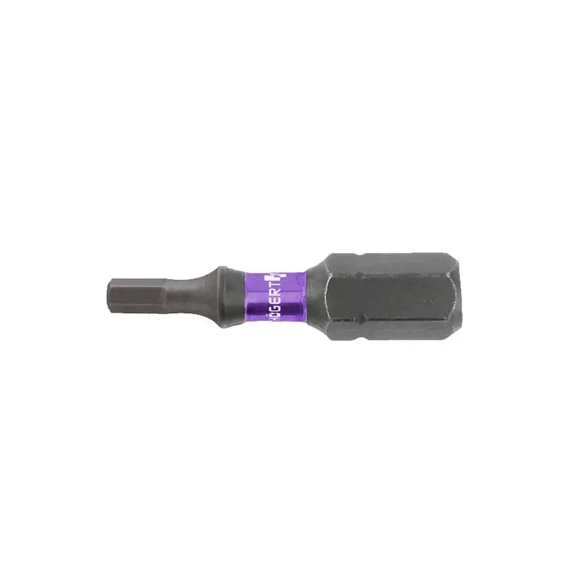 HÖGERT Bit HEX M3 25 mm — blister 5 kom
