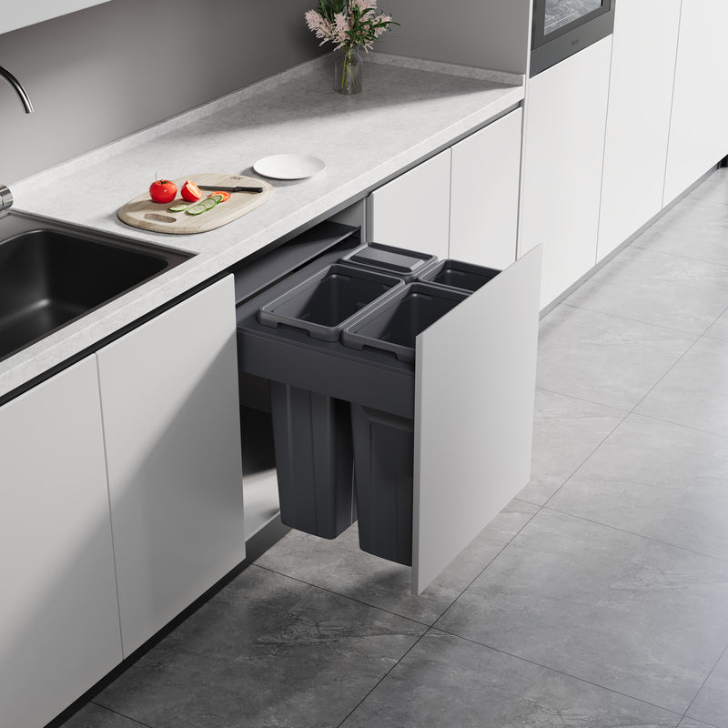 Set korpi sa klizačem, 60L, 568x506x470 mm