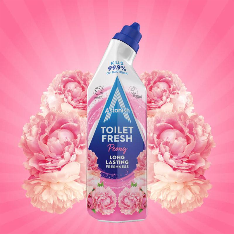 ASTONISH Gel čistač sanitarija Božur 750 ml