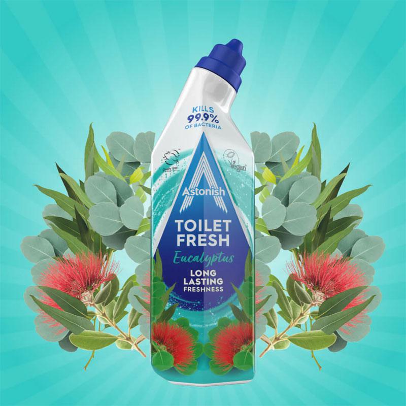 ASTONISH Gel čistač sanitarija Eukaliptus 750