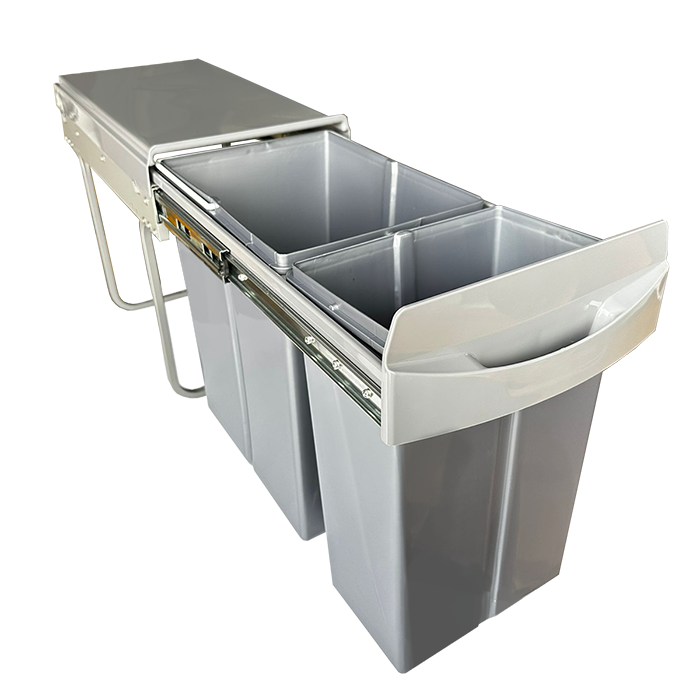 Kanta za smeće izvlačna, 30L, 262x510x420 mm, podna motaža