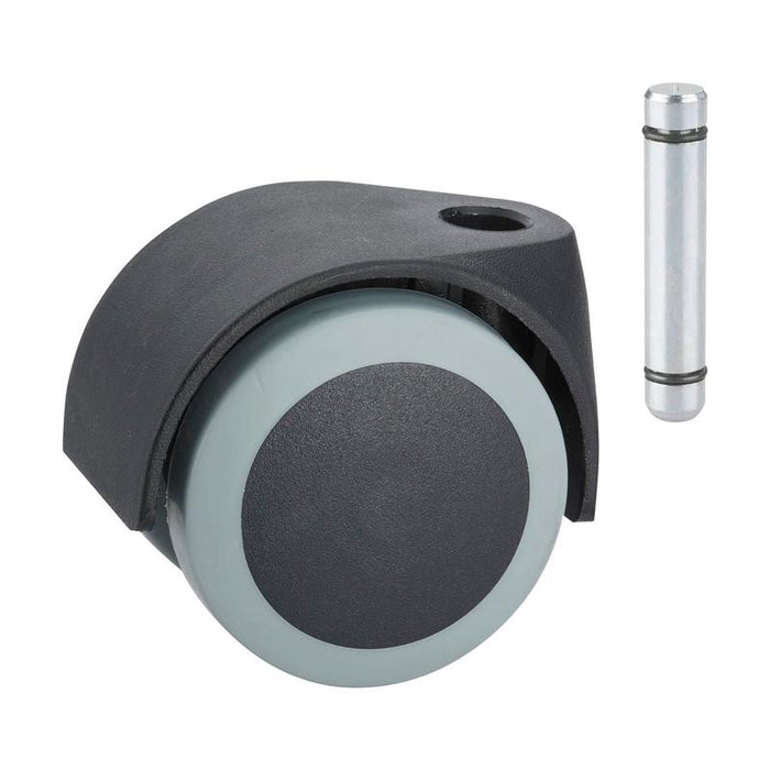 Dupli okretni točkić, TPE, 50 mm, 40 kg, sa osovinicom