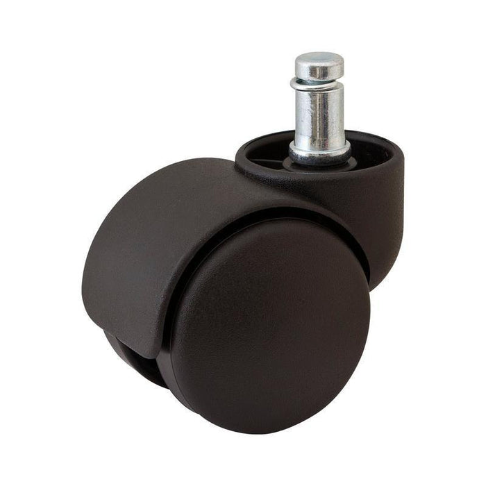 Dupli okretni točkić Office, tvrdi, plastika, 50 mm, 50 kg, sa osovinicom